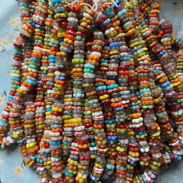 Random Color - 1 cm -Thick Style-100 pcs-