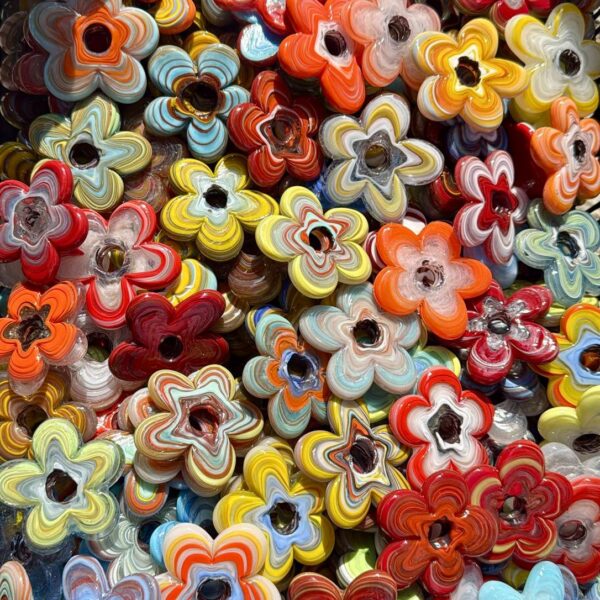 Random Color -4 cm- Star Shape