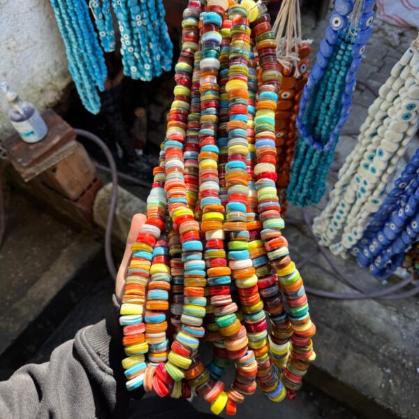 Random Color Round Beads -2 cm- Thick Style -100 pcs