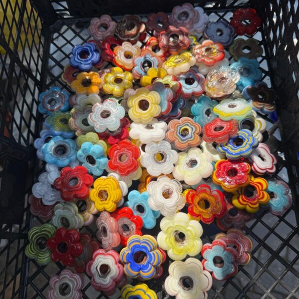 Random Color -4 cm- 6 Leaves