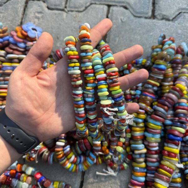 Random Color Hearts -1 cm- Normal Style -100 pcs