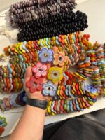 Matte Random Color - 4 cm -Round Shape-