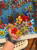 Matte Random Color -4 cm- Star Shape