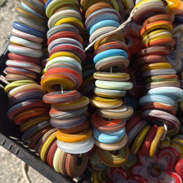 Random Color Round Beads -2 cm- Normal Style -100 pcs
