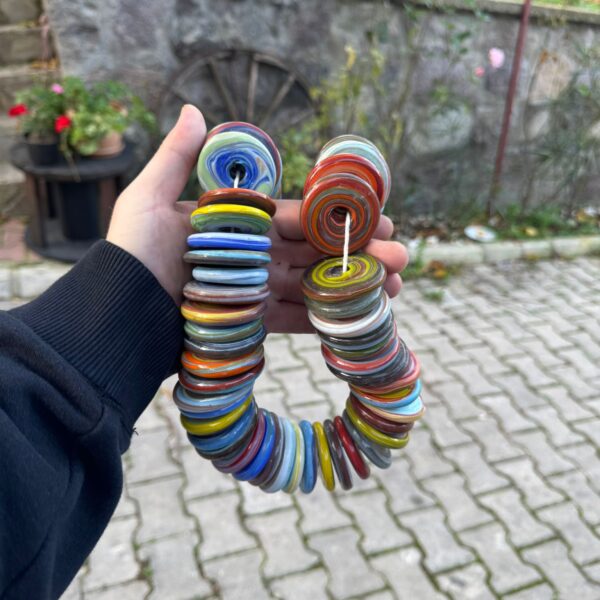 Random Color Round Beads -4 cm-