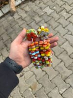 Random Color -3 cm- Star Shape Flowers -50 pcs- - Image 2