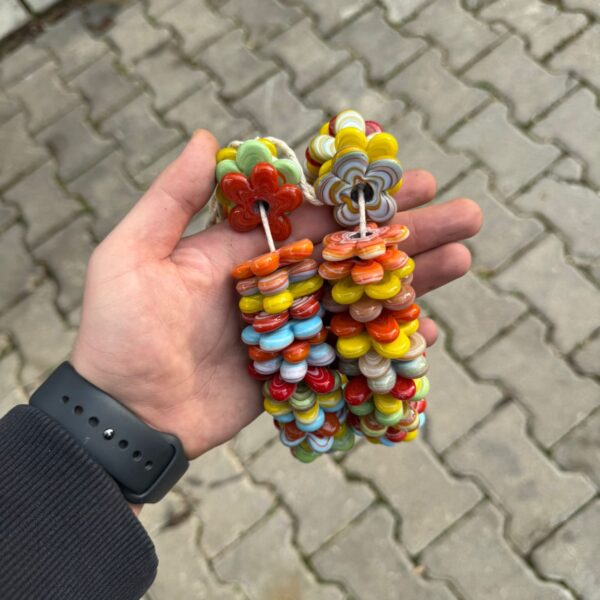 Matte Random Color -3 cm- Star Shape -50 pcs-