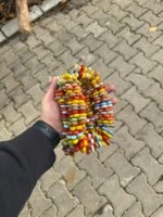 Random Color -3 cm- Star Shape Flowers -50 pcs-