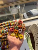 Random Color Hearts -2 cm- Normal Style -100 pcs - Image 2