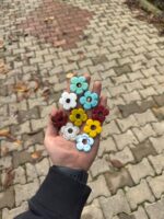 Matte Random Color -3 cm- Round Shape -50 pcs-