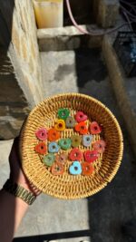 Random Color Hearts -2 cm- Normal Style -100 pcs