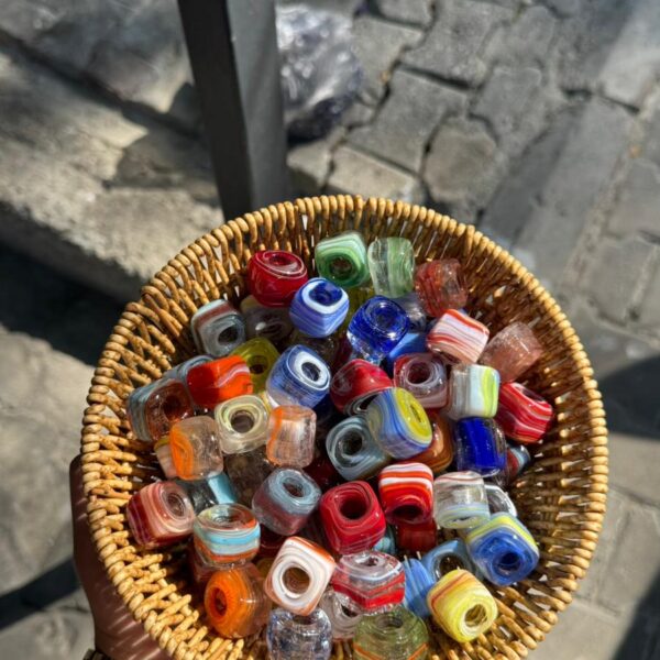 Random Color Squares -22 mm- 50 pcs-